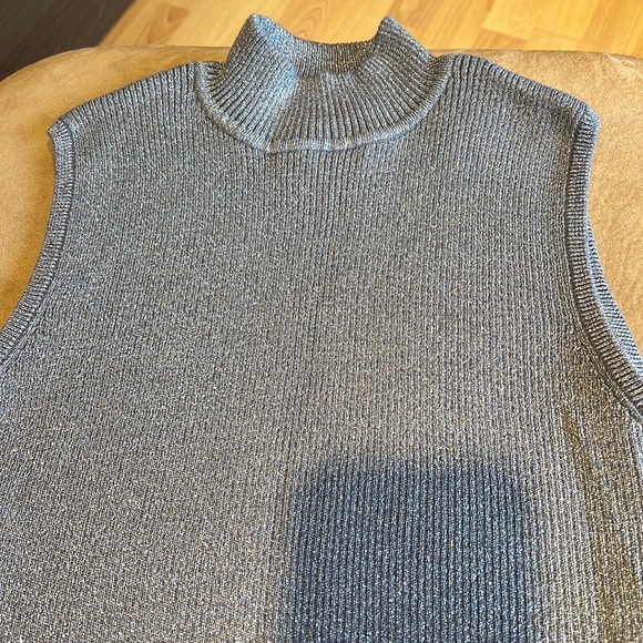 Silver knit sweater - Picture 3 of 5